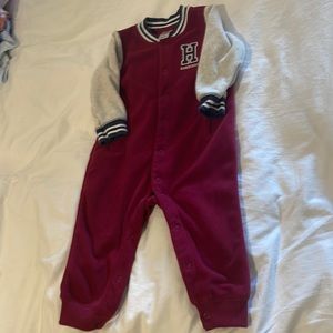 9 month fleece Handsome suit